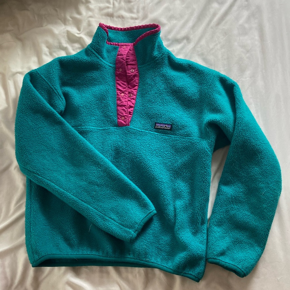 Retro Patagonia Snap-T fleece pullover